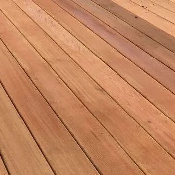 western red cedar swatch